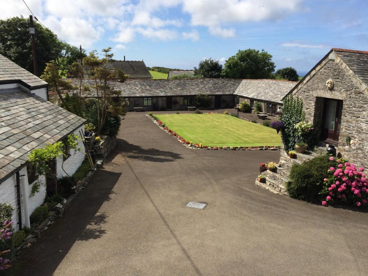 Courtyard Farm Cottages Boscastle Exterior foto